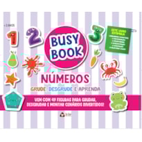 BUSY BOOK NÚMEROS GRUDE, DESGRUDE E APRENDA