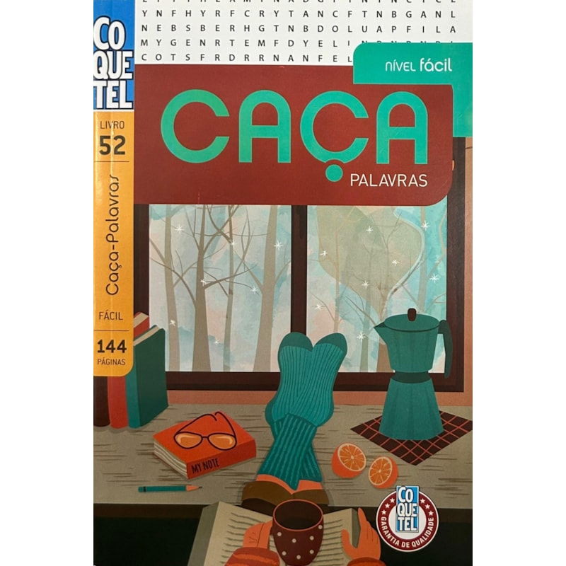 CAÇA PALAVRAS - NÍVEL FÁCIL - LIVRO 52