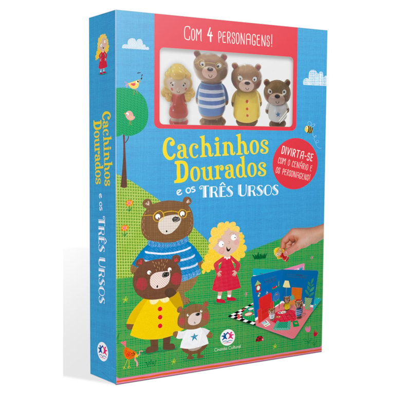 Cachinhos Dourados e os três ursos