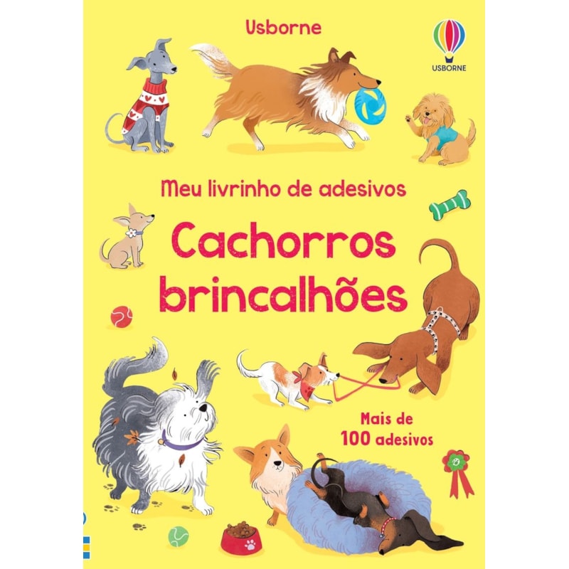 CACHORROS BRINCALHÕES: MEU LIVRINHO DE ADESIVOS