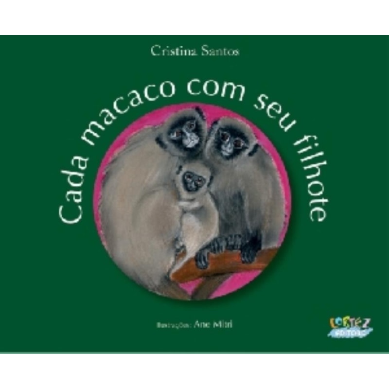 CADA MACACO COM SEU FILHOTE
