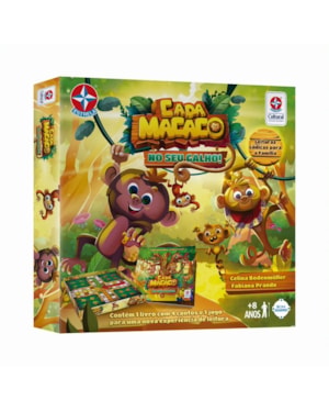CADA MACACO NO SEU GALHO! - CONTOS DIVERTIDOS E DESAFIOS EM UM JOGO ESTILO LUDO