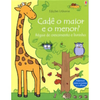 CADÊ O MAIOR E O MENOR? : RÉGUA DE CRESCIMENTO