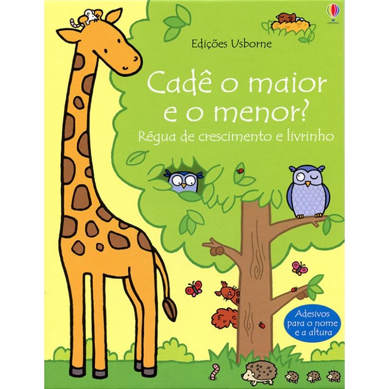 CADÊ O MAIOR E O MENOR? : RÉGUA DE CRESCIMENTO