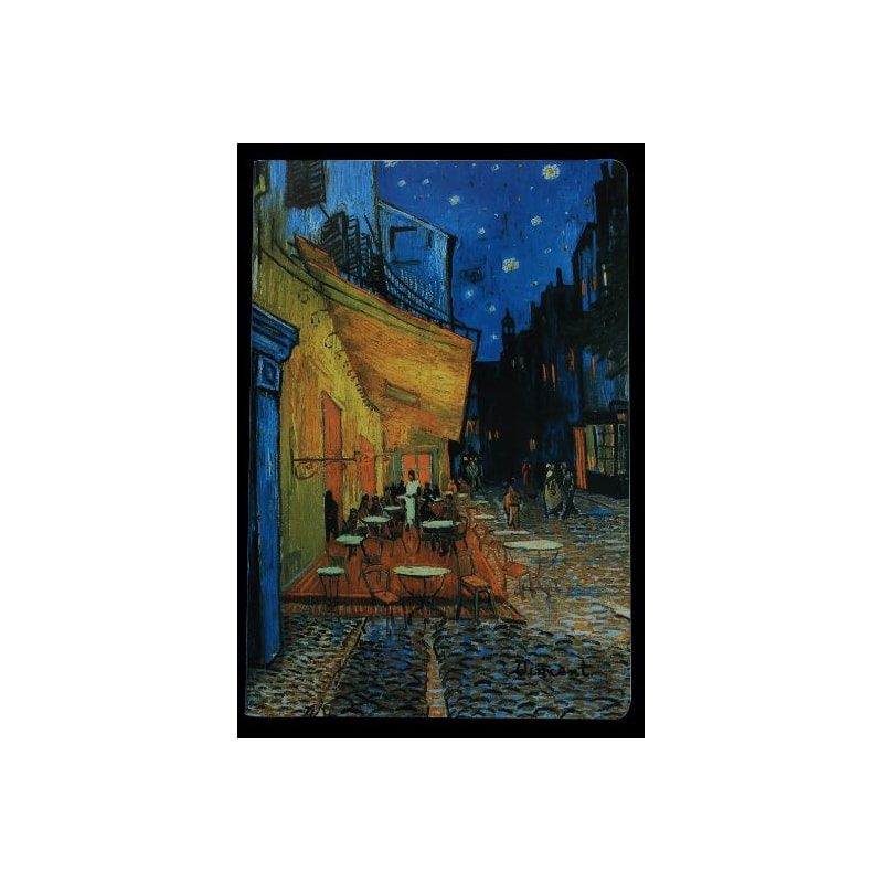 CADERNO ARTÍSTICO FLEXÍVEL VAN GOGH