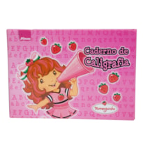 CADERNO BROCHURA CALIGRAFIA FORONI CAPA DURA  MORANGUINHO 48 FLS