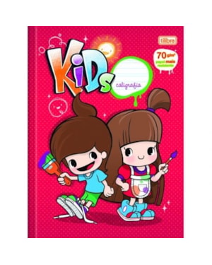 CADERNO BROCHURA CALIGRAFIA TILIBRA CAPA DURA KIDS 40 FLS
