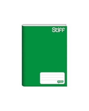 CADERNO BROCHURA CAPA DURA JANDAIA 1/4 VERDE 48 FLS