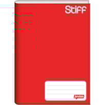 CADERNO BROCHURA CAPA DURA JANDAIA 1/4 VERMELHO 48 FLS