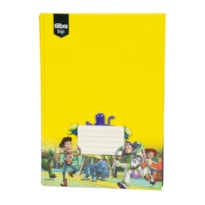 CADERNO BROCHURA CAPA DURA TILIBRA 1/4 TOY STORY 96 FLS