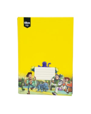 CADERNO BROCHURA CAPA DURA TILIBRA 1/4 TOY STORY 96 FLS