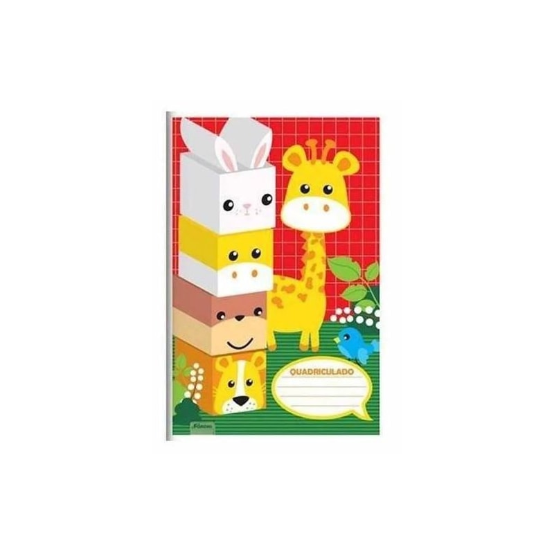 CADERNO BROCHURA FORONI  1/4 QUADRICULADO 40 FLS