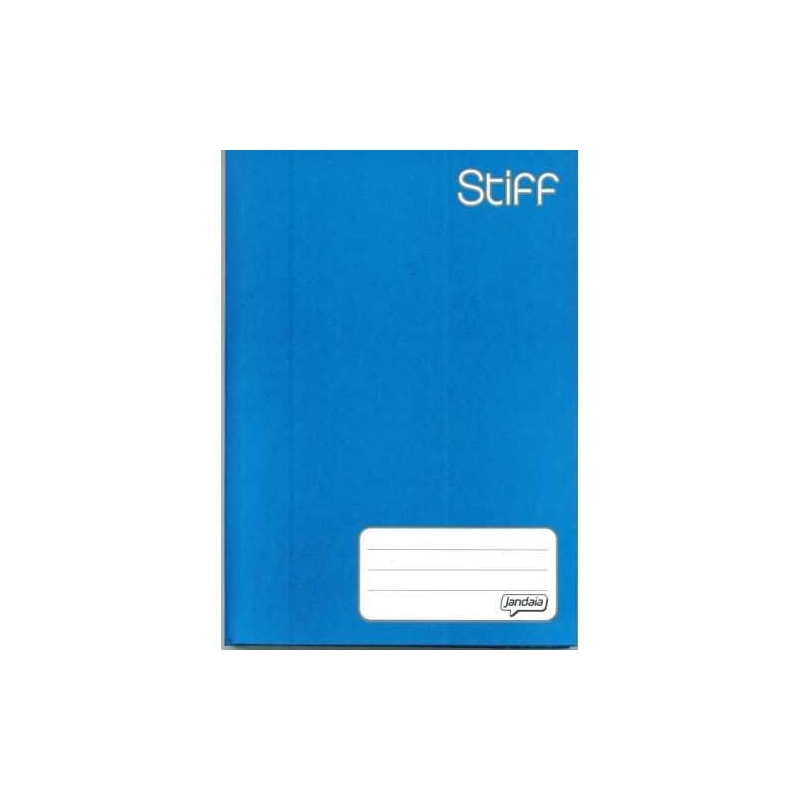 CADERNO BROCHURÃO JANDAIA CAPA DURA AZUL 96 FLS