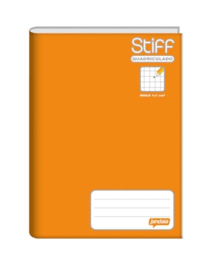 CADERNO BROCHURAO JANDAIA CAPA DURA QUADRICULADO 1X1 96 FLS