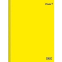 CADERNO BROCHURAO TILIBRA CAPA DURA AMARELO 48 FOLHAS