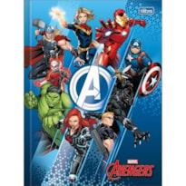 CADERNO BROCHURAO TILIBRA CAPA DURA AVENGERS ASSEMBLE 48FLS