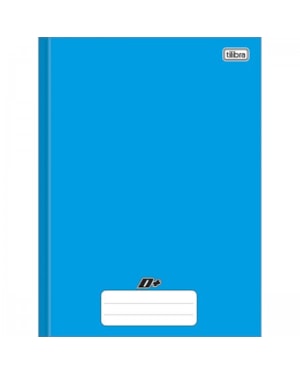 CADERNO BROCHURAO TILIBRA CAPA DURA AZUL 96 FLS