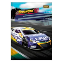 CADERNO BROCHURAO TILIBRA CAPA DURA STOCK CAR 80 FLS