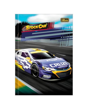 CADERNO BROCHURAO TILIBRA CAPA DURA STOCK CAR 80 FLS