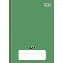 CADERNO BROCHURAO TILIBRA CAPA DURA VERDE 48 FLS