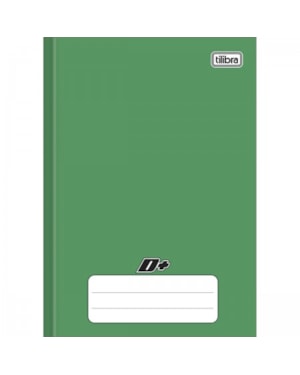 CADERNO BROCHURAO TILIBRA CAPA DURA VERDE 48 FLS