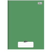 CADERNO BROCHURAO TILIBRA CAPA DURA VERDE 96 FLS