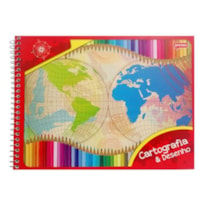 CADERNO CARTOGRAFIA JANDAIA  SEM SEDA 96 FLS