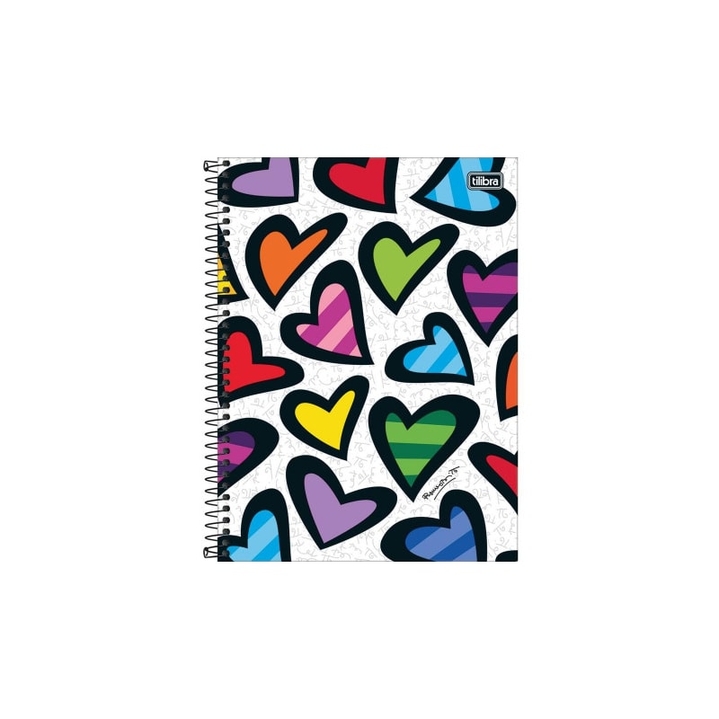 CADERNO CD UNIVERSITÁRIO ROMERO BR 1M 80F - ITEM SORTIDO