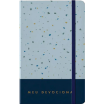 Caderno de Anotações - Azul e Preto: Meu Devocional