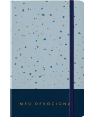 Caderno de Anotações - Azul e Preto: Meu Devocional
