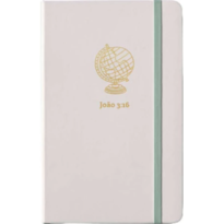 Caderno de Anotações - Rosado: João 3:16