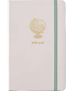 Caderno de Anotações - Rosado: João 3:16
