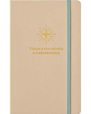 Caderno de Anotações - Salmão: Vimos a Sua Estrela e O Adoraremos