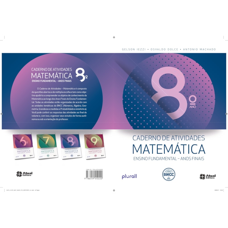 CADERNO DE ATIVIDADES MATEMÁTICA 8º ANO