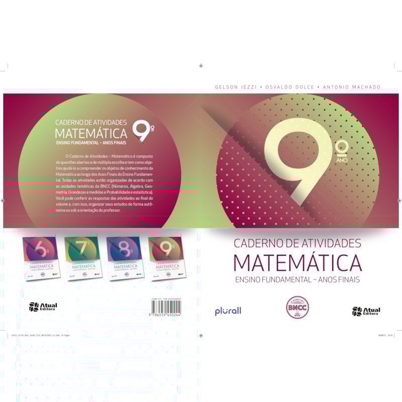 CADERNO DE ATIVIDADES MATEMÁTICA 9º ANO