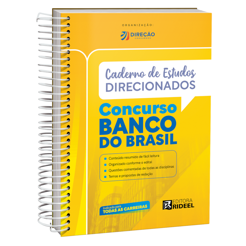 Caderno de estudos direcionados "" concurso banco do Brasil