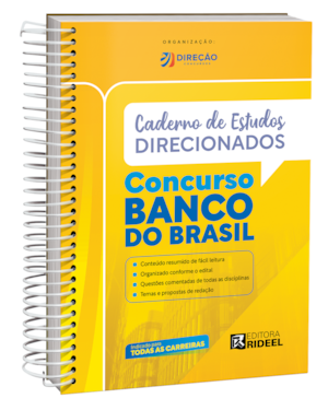 Caderno de estudos direcionados - Concurso Banco do Brasil