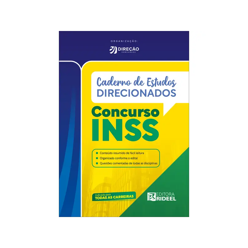 CADERNO DE ESTUDOS DIRECIONADOS - CONCURSO INSS