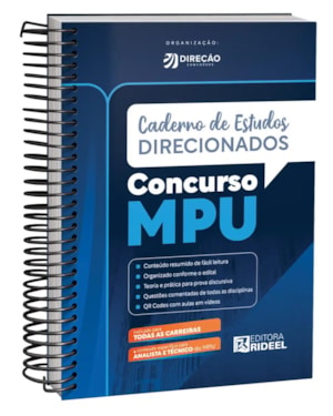 Caderno de Estudos Direcionados - Concurso MPU