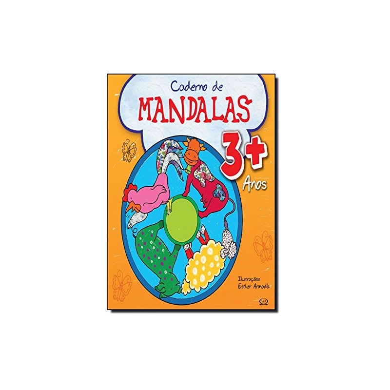 CADERNO DE MANDALAS 3 + ANOS