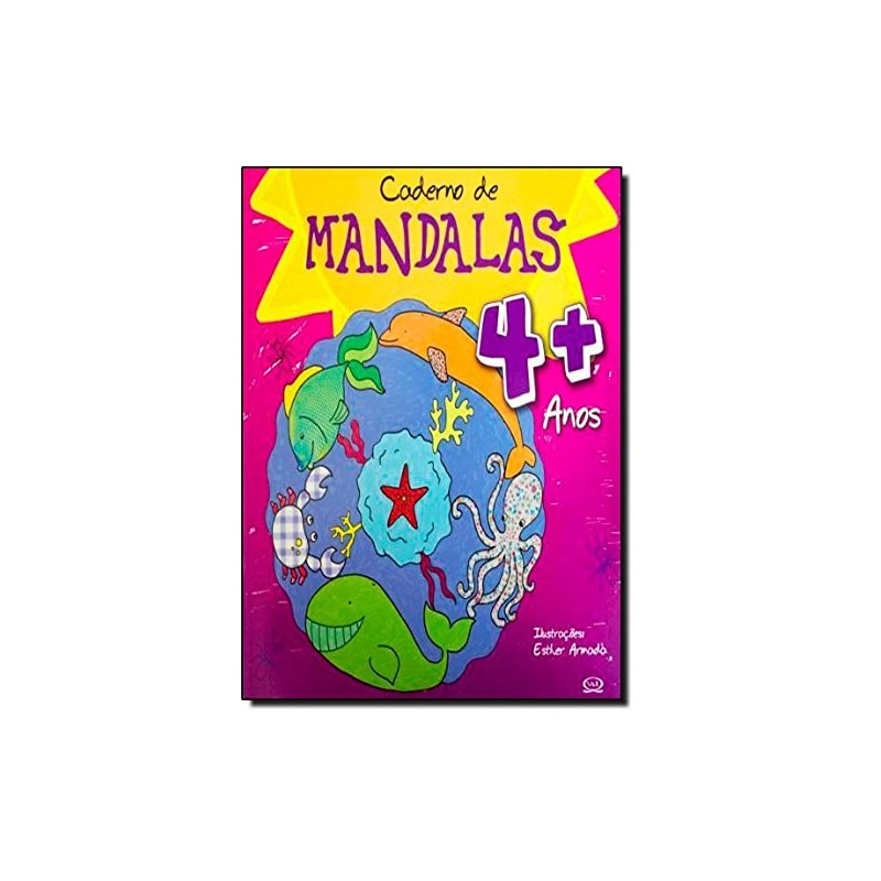 CADERNO DE MANDALAS 4 + ANOS