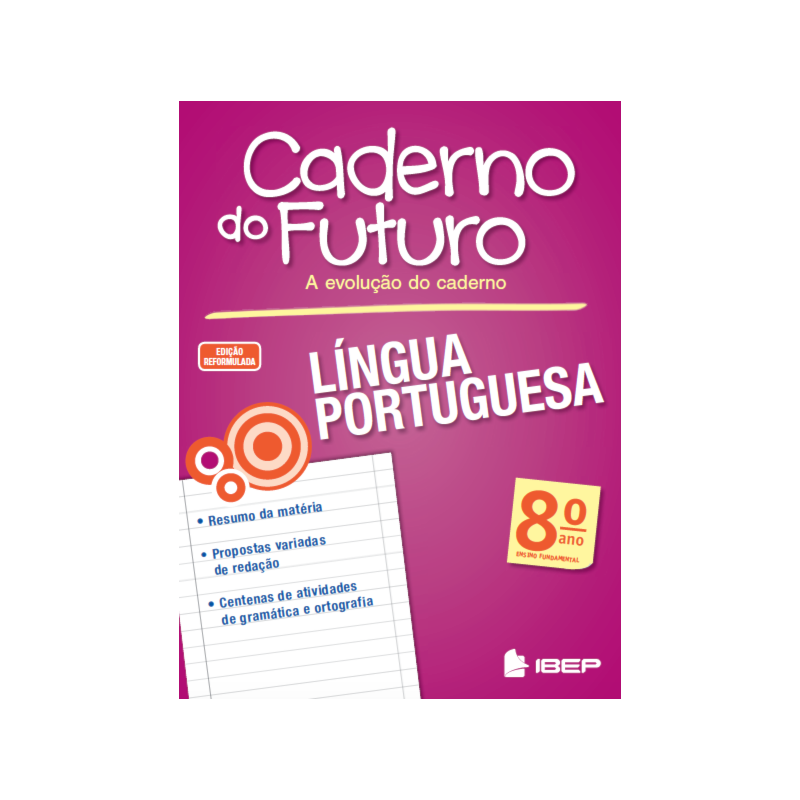 CADERNO DO FUTURO LÍNGUA PORTUGUESA 8º ANO