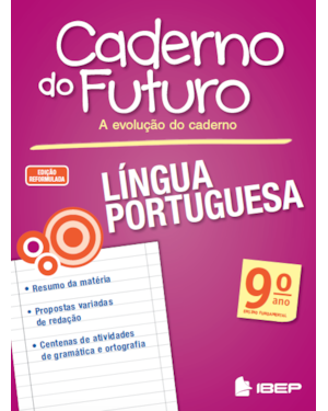 CADERNO DO FUTURO LÍNGUA PORTUGUESA 9º ANO