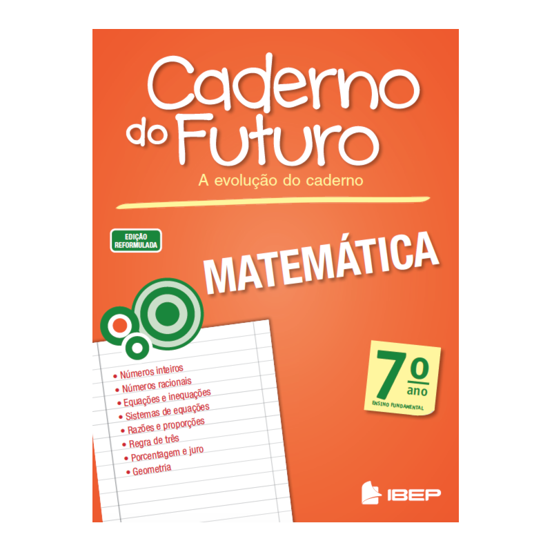 CADERNO DO FUTURO MATEMÁTICA 7º ANO