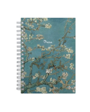 CADERNO ESCOLAR - VAN GOGH - AMENDOEIRA
