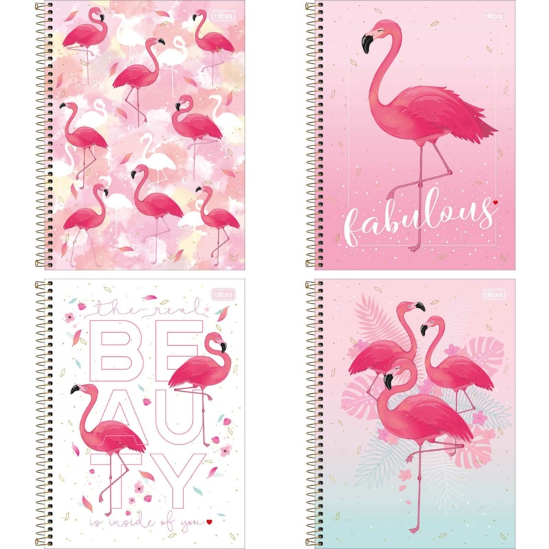 CADERNO ESPIRAL CAPA DURA UNIVERSITÁRIO MINNIE 256 FOLHAS SORTIDO