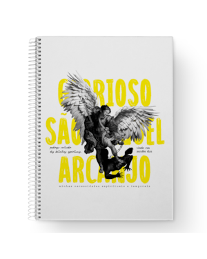 CADERNO SÃO MIGUEL ARCANJO - CAPA DURA
