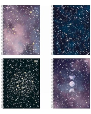 CADERNO TILIBRA UNIVERSITARIO MAGIC 10 MATERIAS  - 160 FLS - ITEM SORTIDO