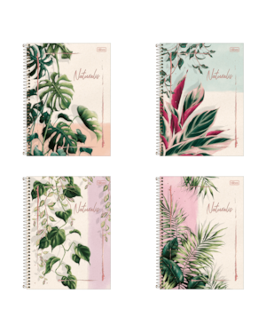 CADERNO TILIBRA UNIVERSITARIO NATURALIS 1X1 80 FOLHAS - ITEM SORTIDO