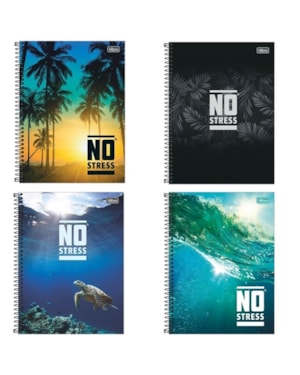 CADERNO TILIBRA UNIVERSITARIO NO STRESS 1X1 80 FOLHAS